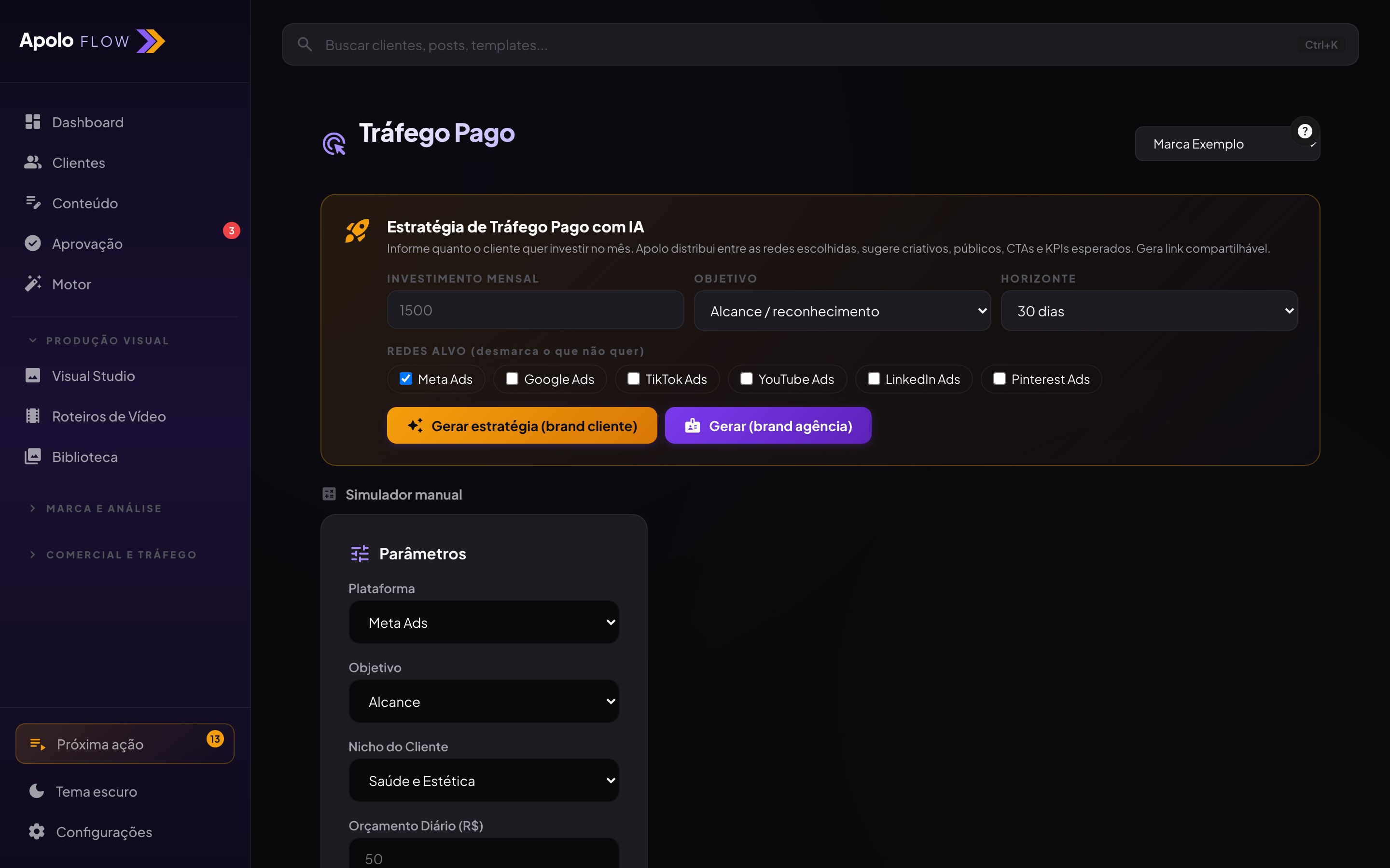Tráfego pago inteligente